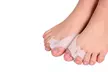 1 Pair Silicone Gel Bunion Toe Corrector Orthotics Straightener Separator Pain - Second Medium