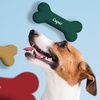 Image 8: One or Two Custom Pet Toys - Custom Frisbees or Bones Available!
