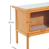 Image 11: Pawhut Outdoor Wooden Rabbit Hutch Collection