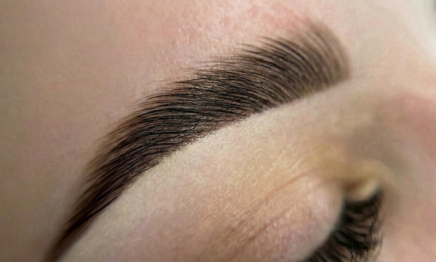 Image 2: Perfect Your Brows: Lamination, Wax & Optional Tint