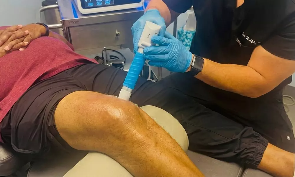Knee Decompression Relief, Advanced or Intensive Knee Recovery Session