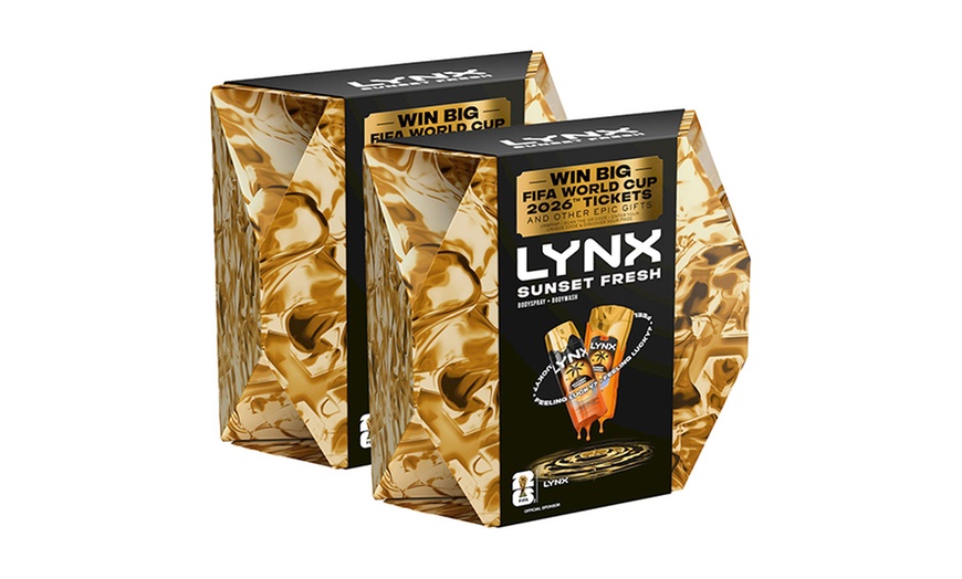 Image 3: Up to Four Lynx Sunset Fresh Gift Sets with Spray and Body Wash
