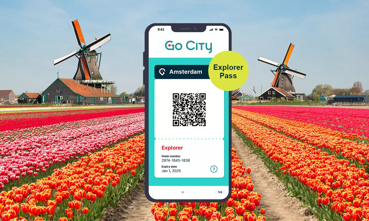 Explorer Pass Amsterdam pour 3, 5 ou 7 activités