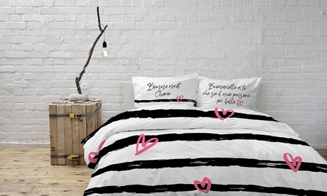 Parure copripiumino Shine con stampa digitale, disponibile in varie fantasie