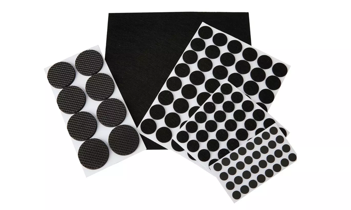 2x oder 4x 125 Stk. Selbstklebende Filzgleiter