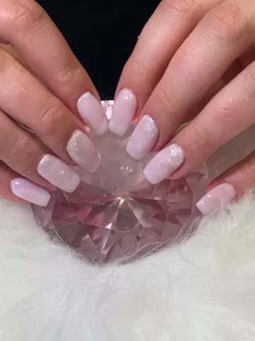 Mani-Pedi Options with Himalayan Salt Or Sugar Scrub and Acrylic Nails