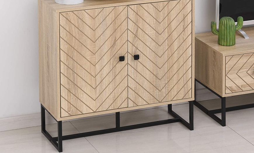 Image 17: Zig-Zag Drawer Cabinet