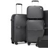 Image 3: Hard Shell Suitcases and Travel Bag Set