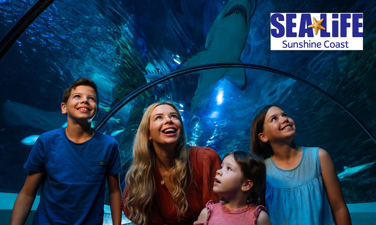 General Admission Ticket for Adult or Child to Sea Life Sunshine Coast