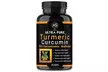 Ultra Pure Turmeric Curcumin 95% Dietary Supplement - with Bioperine for Inflammation Support - Second Medium