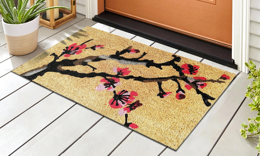 Image 98: Zerbino in cocco con retro antiscivolo