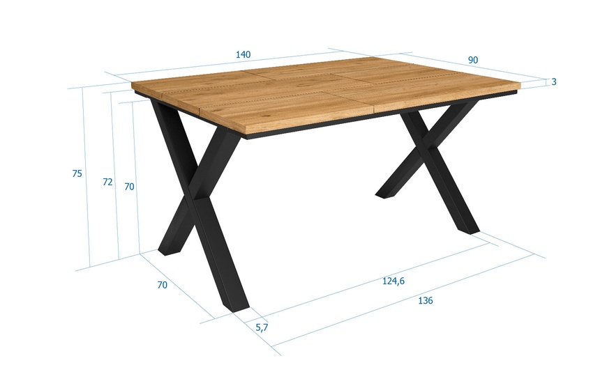 Image 17: Table en bois style rustique