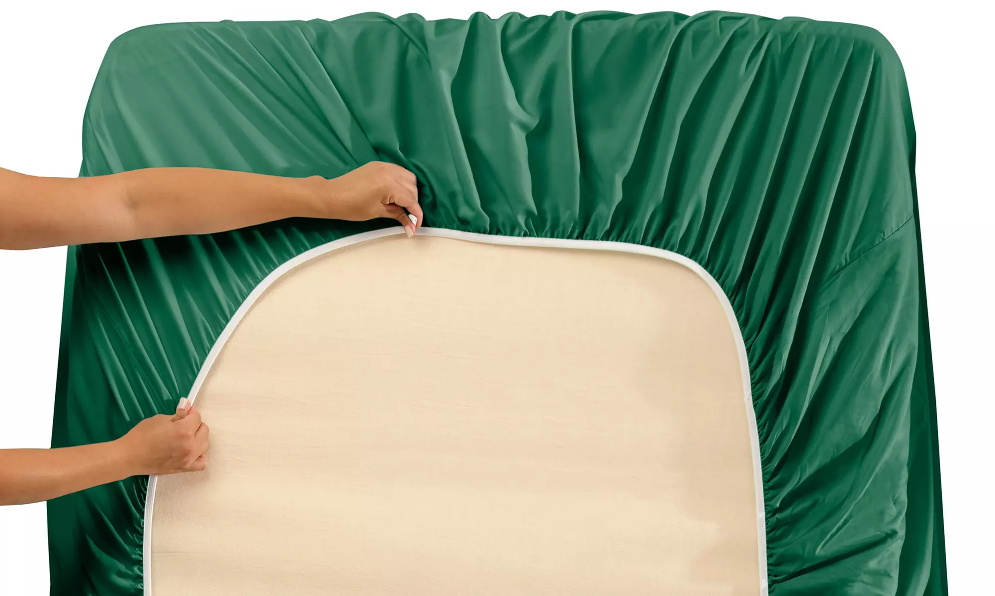 Nestl Extra Deep Pocket Sheets - 18-24 Inch Fitted Bed Sheet Set - 6 Piece
