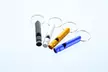 Small Safety Whistle 4" Keychains in Assorted Colors (4-Pack) - Image 3