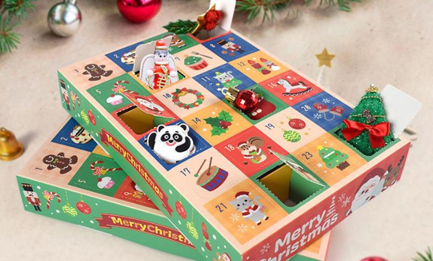 Image 8: 5Pcs Empty Christmas Advent Calendar Boxes
