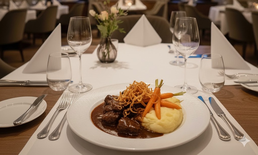 Image 1: Exklusives 3-Gänge-Menü für 2 oder 4 Personen