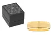 Stainless Steel Our Father Prayer Band Ring - Second Medium