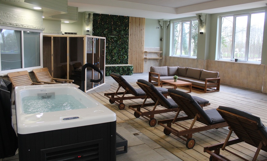 Image 8: Spa Access with Afternoon Tea or Platter with a Glass of Prosecco 
