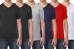 Men’s 6 pack Short Sleeve Stretch Cotton Tee (S-3XL) - Second Medium