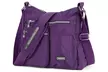 Women Nylon Waterproof Multi Pockets Crossbody Messenger Shoulder Bag - Second Medium