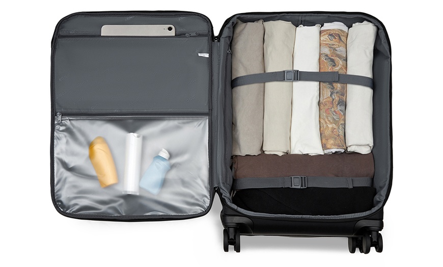 Image 7: Set de 3 maletas con diseño resistente al agua y bolsa de mano a juego