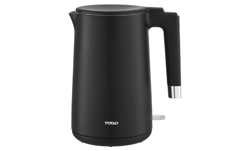 Image 34: TODO 1.7L Electric Cordless Kettle Stainless Steel/ Led Water Jug