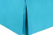 Nestl Pleated Queen Bed Skirt - 14" Tailored Drop Luxury Microfiber Dust Ruffle - Second Medium