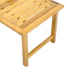 Image 5: Bamboo Foldable Adjustable Recliner Chair