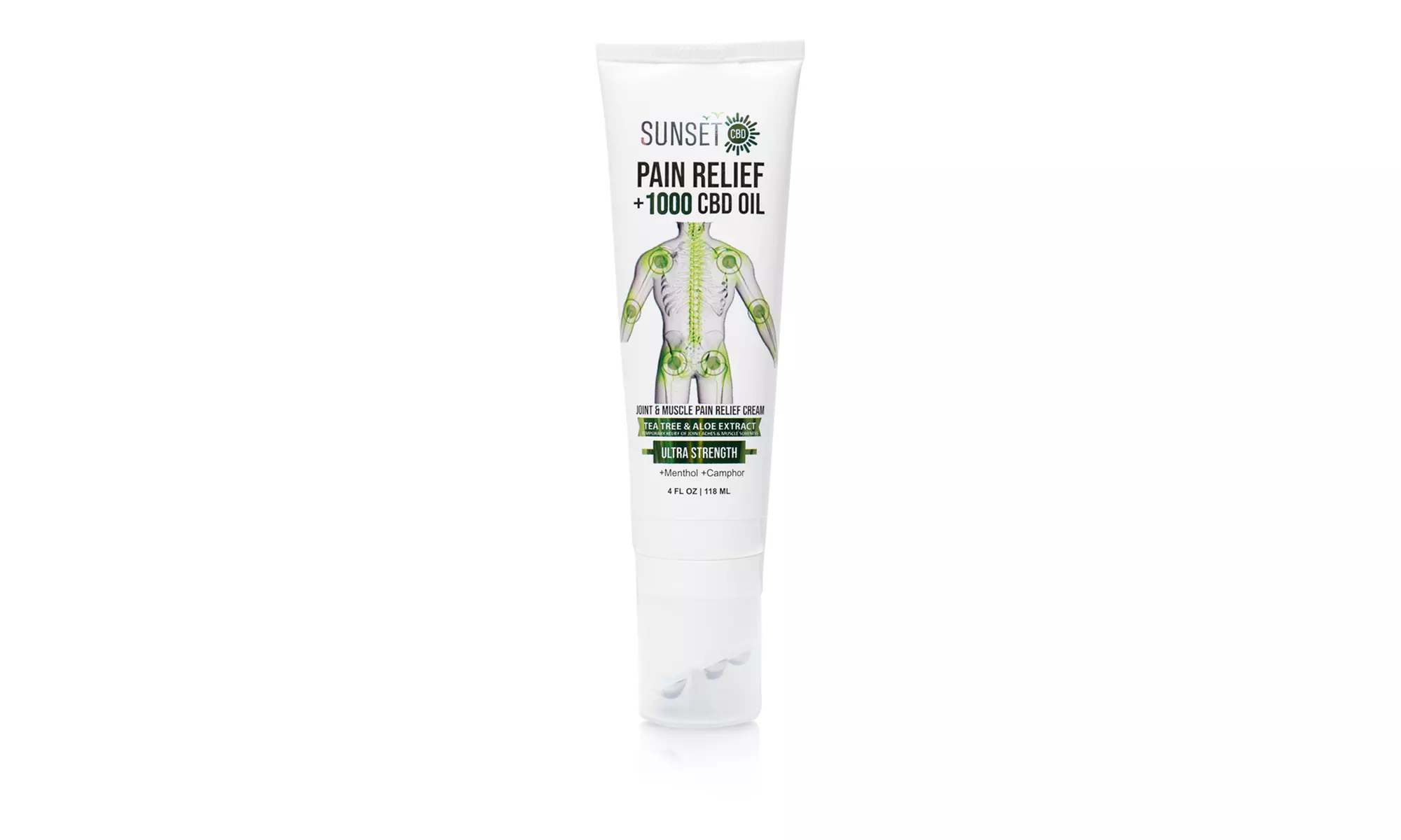 Potent CBD Pain Relief Creams from Sunset - 30 Plus Options - Groupon Exclusive!