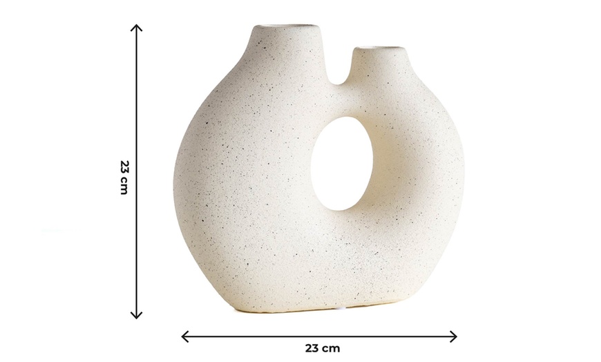 Image 31: Vaso decorativo in ceramica