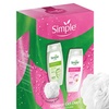 Image 2: Simple Shower Gel Duo Collection with Shower Puff Set