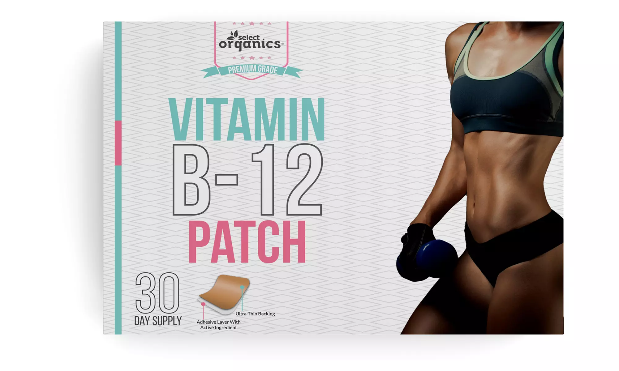 Select Organics Vitamin B-12 Patches (30-Day Supply)