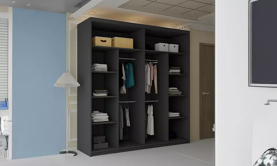 Sliding Wardrobes 4u Sliding Doors Wardrobe with Mirror