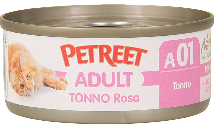 Image 39: Box Petreet per gatti con 60 scatolette da gusti misti