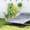 Image 1: Outsunny Lounger Rocking Bed
