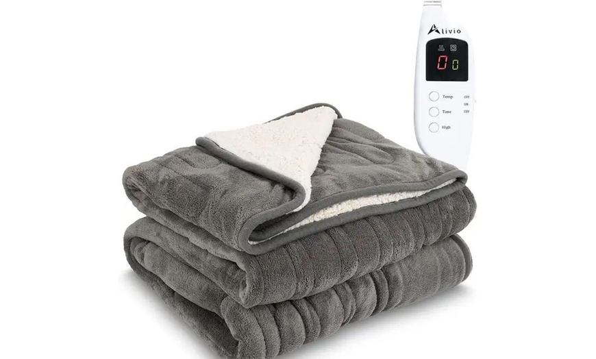 Image 4: Electric Heated Blanket