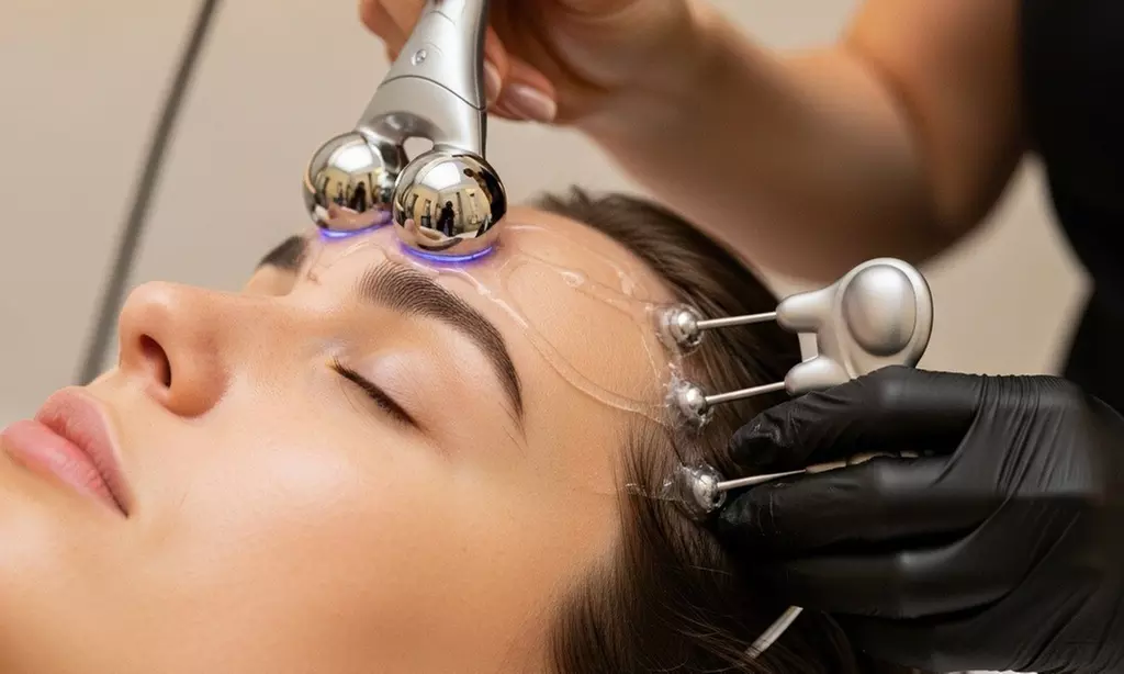 60-Minute Dermaplane or Microcurrent Facial with Massage
