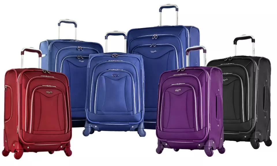  Olympia USA Luxe Expandable Spinner Luggage Set (3-Piece)    - Primary Image