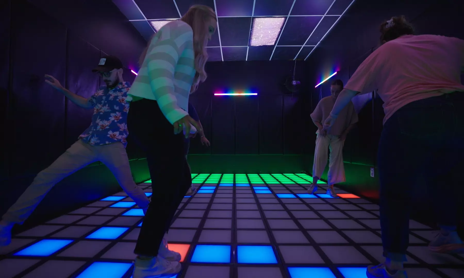 Enjoy Interactive LED Floor Gaming Adventure of Your Choice