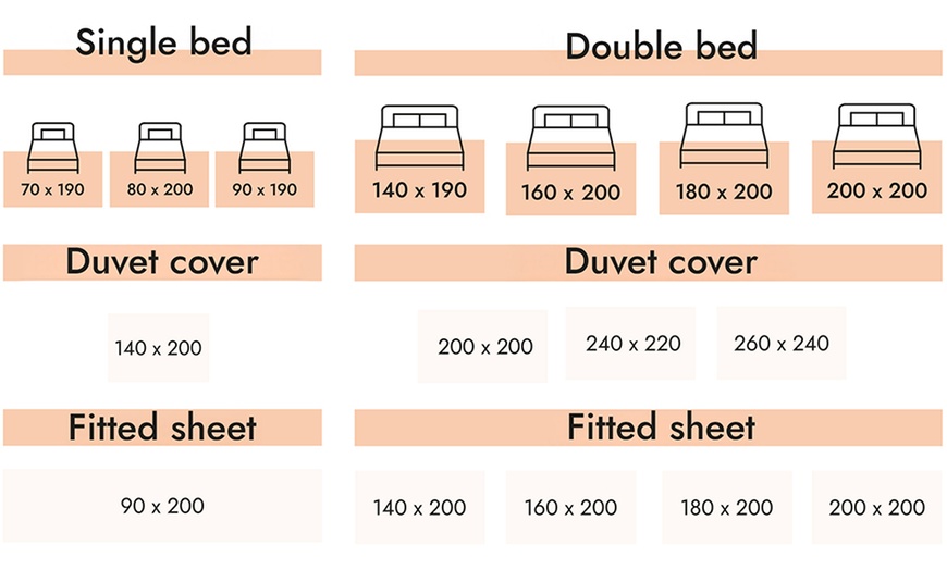 Image 13:  Drap housse confort, Bonnet extensible 22 à 42 cm, Sampur