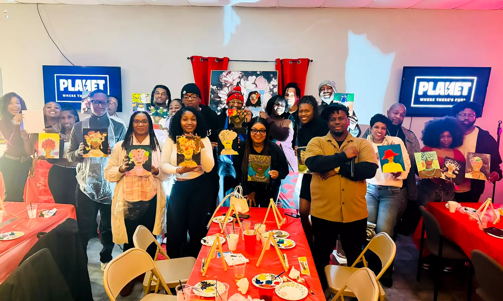 RnB Sip & Paint: A Creative Experience in Atlanta Area