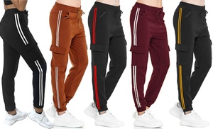 Women's Casual Striped Trousers