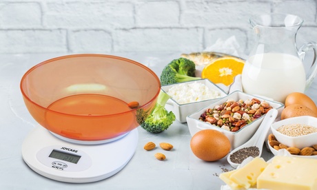 Bilancia elettronica da cucina Joycare JC-1424 con la ciotola di misurazione