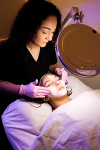One 50-Minute Elite Facial with Dermaplaning or Microdermabrasion Treatment for New Customers -  Facelogic Dallas