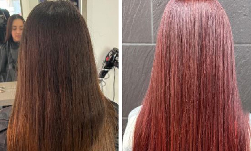 Image 11: Tratamiento capilar con queratina, colágeno y plancha en frío 