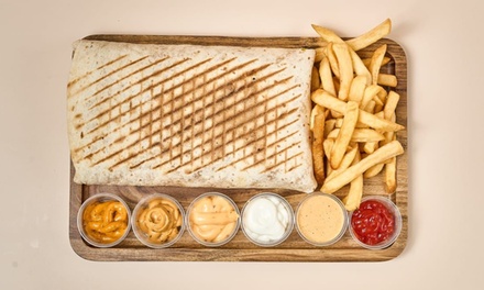 Für 1 Person: Französischer Taco nach Wahl inkl. Pommes - FTacos Düsseldorf