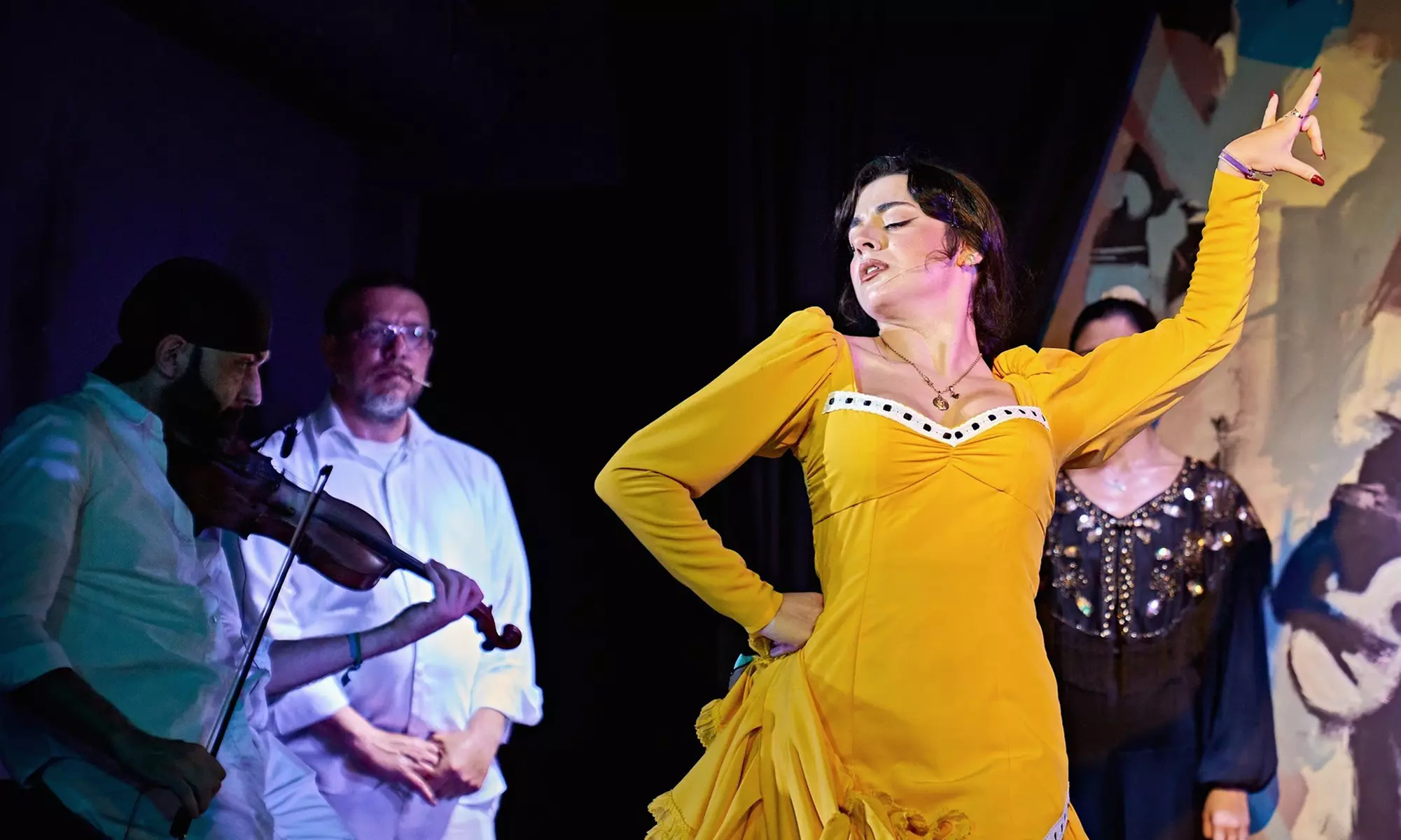 Entrada en grada a espectáculo flamenco de 1 hora para 1 persona