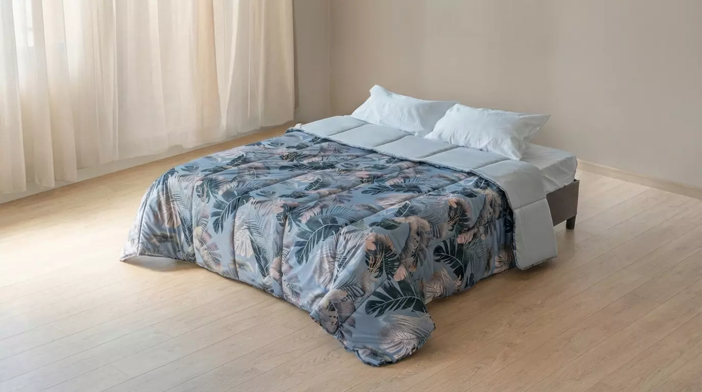 Printed Velvet Double Winter Quilt