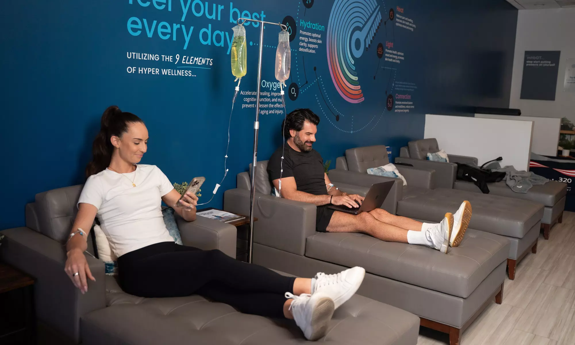 Rejuvenate with One IV Drip t Restore Hyper Wellness Meridian