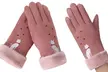 1 ou 2 paires de gants tactiles et chauds avec broderie - Image 4